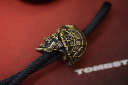 NEW Griffin Combat Dead Sergeant - Brass Skull Bead - Hi Detail