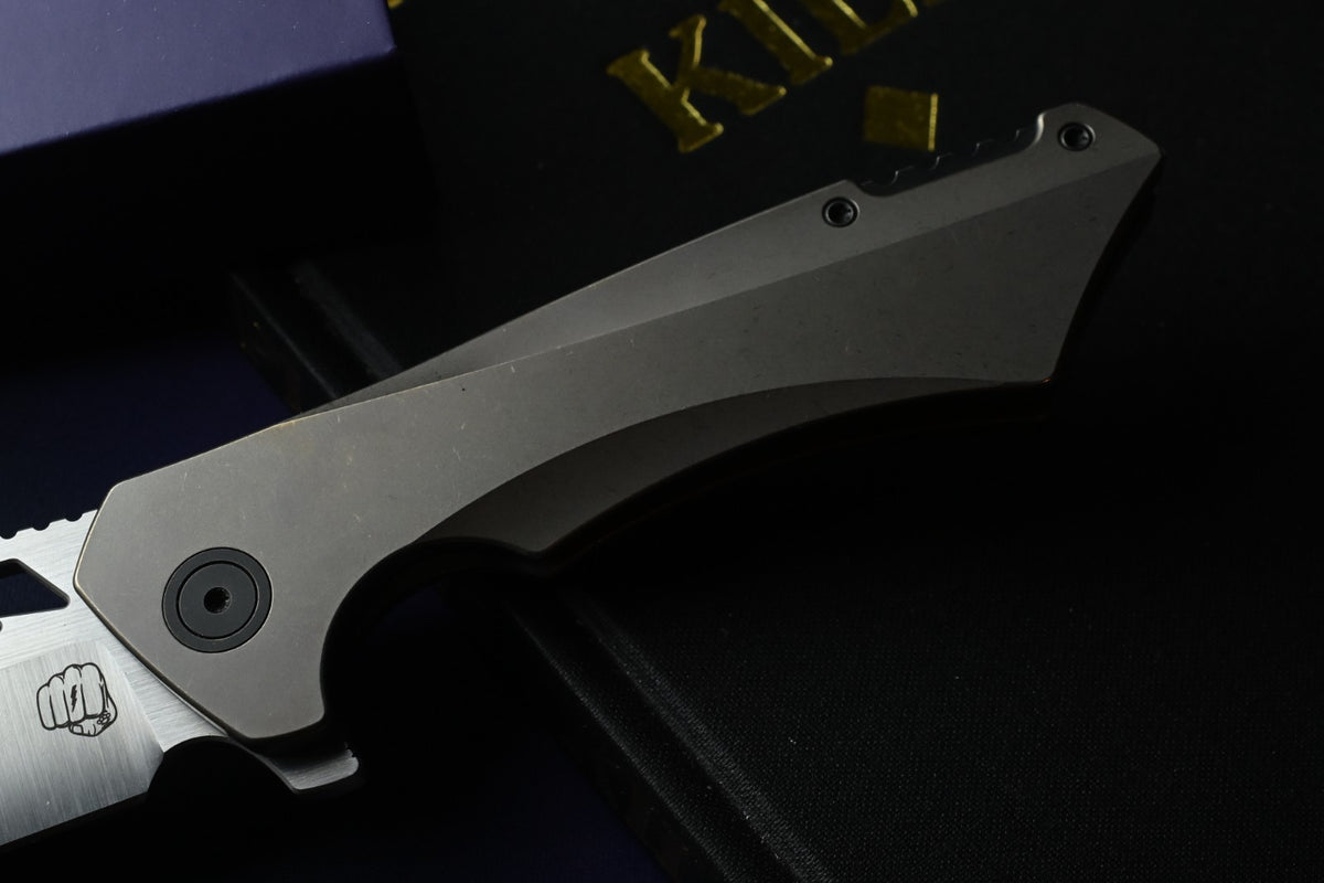 RARE Something Obscene Nemley - Titanium Bronzed SW / 20CV - SN 22 / 50