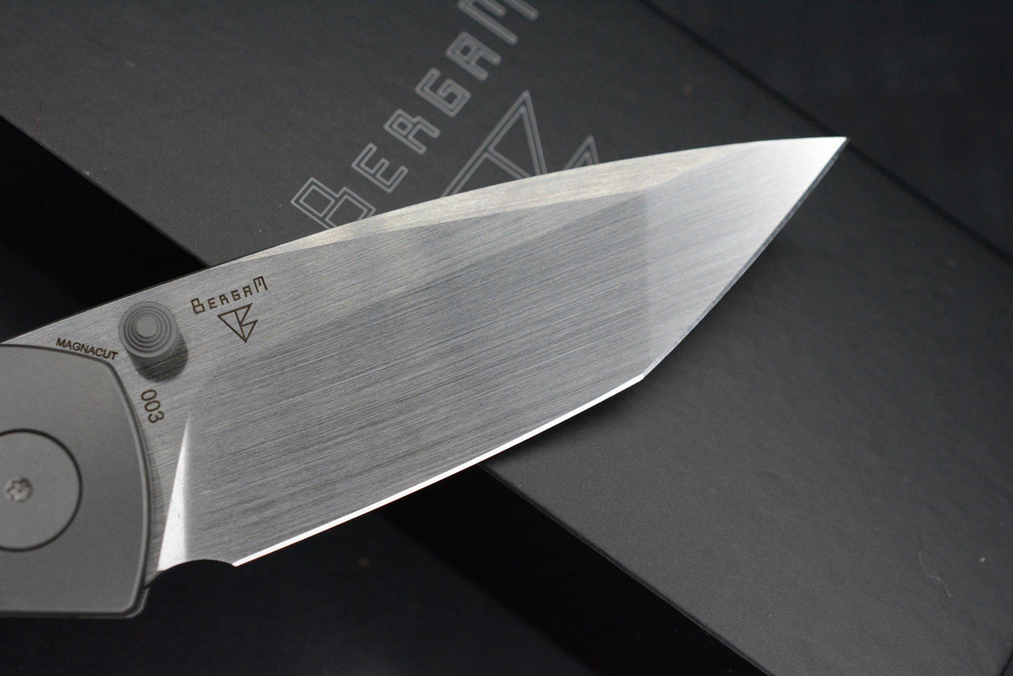 RARE Dalibor Bergam Asgard Integral Ti Handle/ Magnacut 1st Production Run SN 03