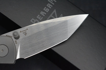 RARE Dalibor Bergam Asgard Integral Ti Handle/ Magnacut 1st Production Run SN 03