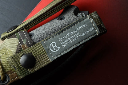 NEW Chris Reeve Knives Pacific - Part Serr Magnacut / Black Canvas Micarta