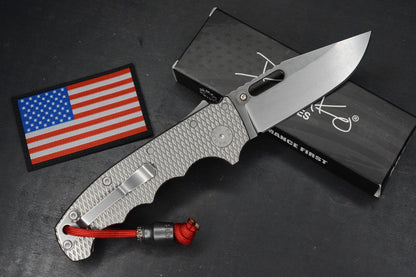 NEW Demko AD20 Full Size Textured Ti Magnacut Shark Lock USA MADE EXCLUSIVE