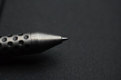 RARE Nottingham Tactical G2 Single Lock - Dottingham Tumbled Titanium Pen