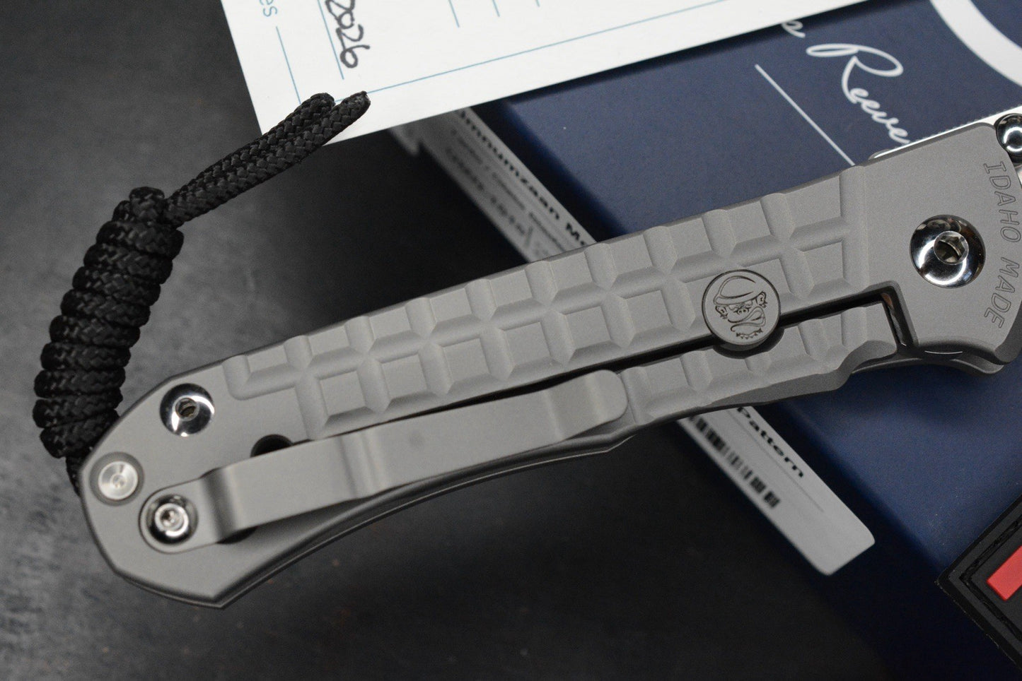 NEW Chris Reeve x Monkey Edge Umnumzaan - Glass Blasted Frag / Tanto Magnacut
