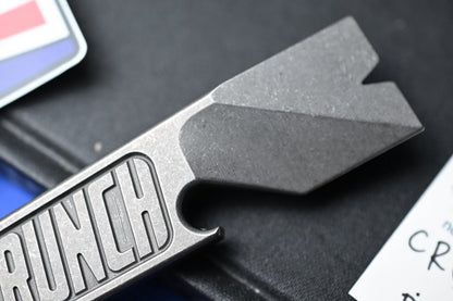 NEW Nice Guy Machine Co CRUNCH Bar Ti Pry 5.5” NGMCo w/ TKW Frankart Bead