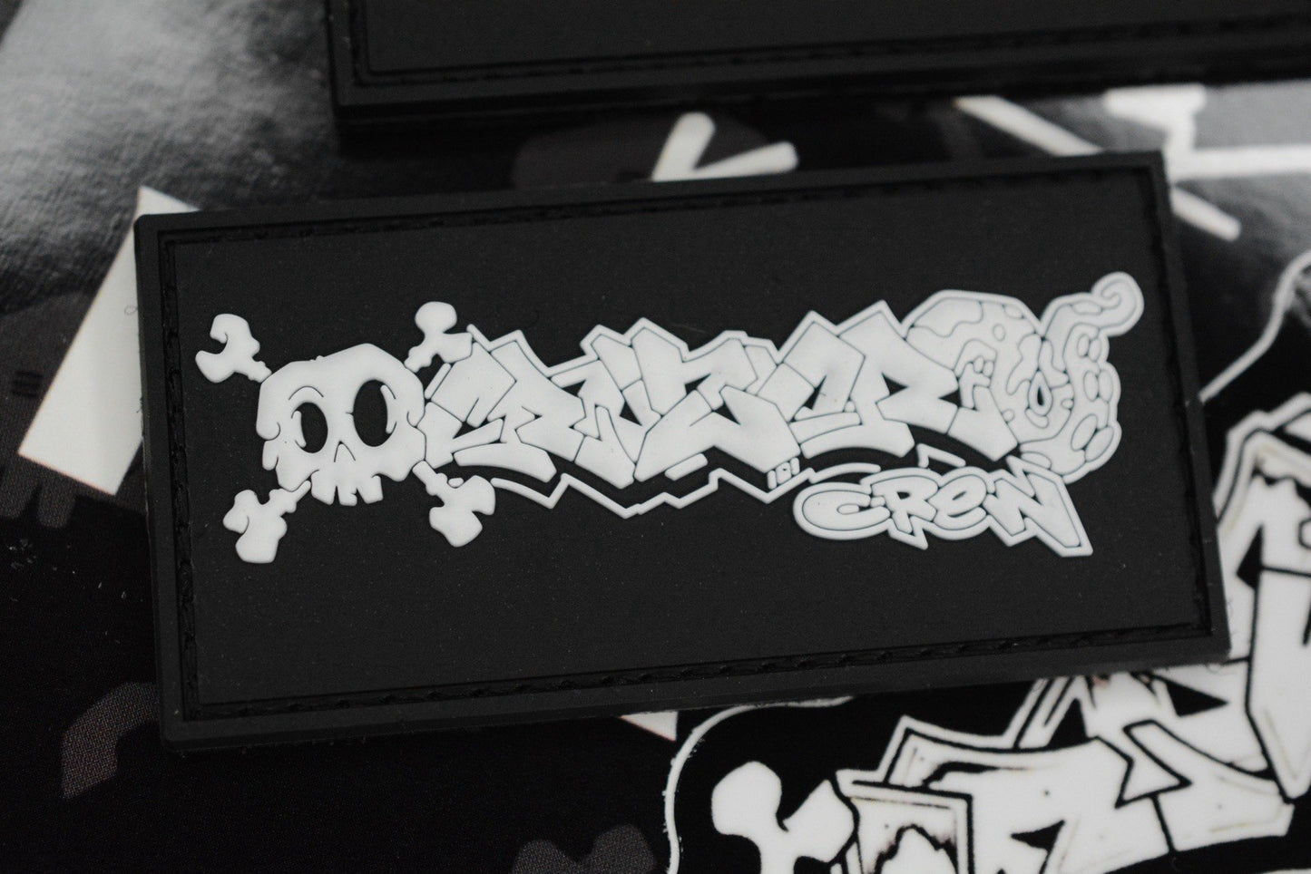 NEW INKY EDC x Myke Cruz - Cruzer EDC Banner Patch Set 2x Patch Set B/W