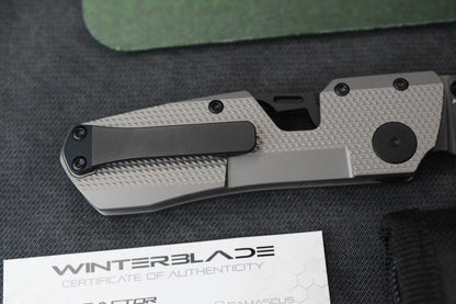 NEW Winterblade Factor B4 Natural Diamond Ti / Black DLC Magnacut & Accents