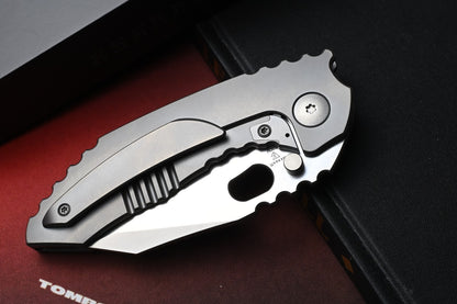 RARE Dalibor Bergam Knives DRACO - Integral Ti / Polished SW S90V w/ Hardware
