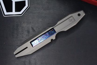 RARE Arcane Design Space Bar Titanium Anodized Timascus w/ Micro Bits