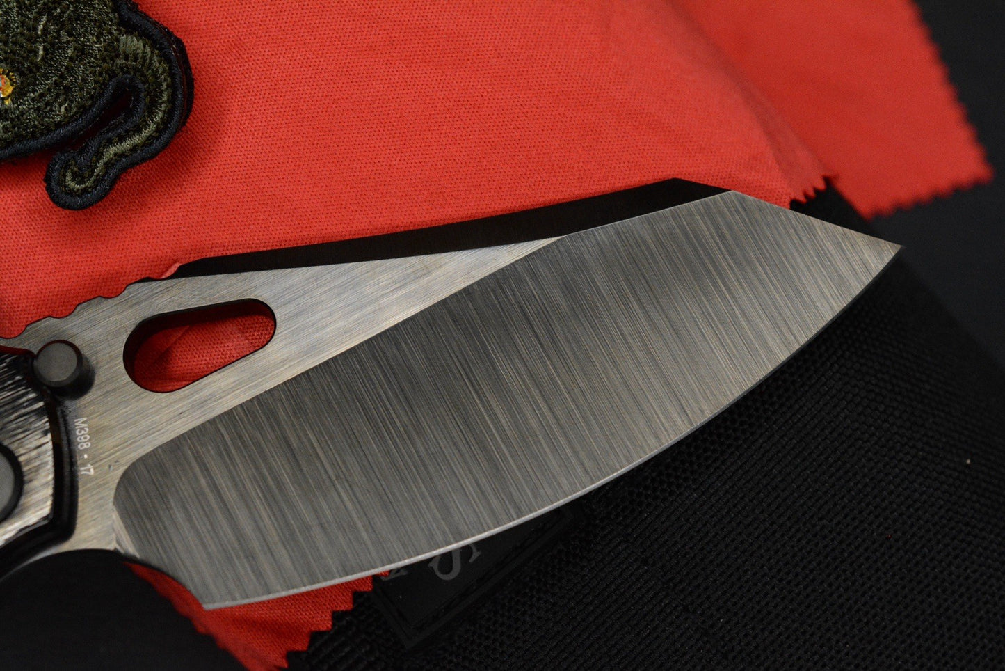 RARE Custom Knife Factory Rotten Evo 1.1 Barked Black DLC POLISHED w/ PDW Patch