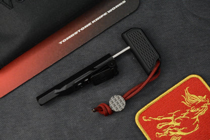 NEW Bastanelli Creations Cardiac Spike - Black Aluminum w/ TKW Curator & Patch