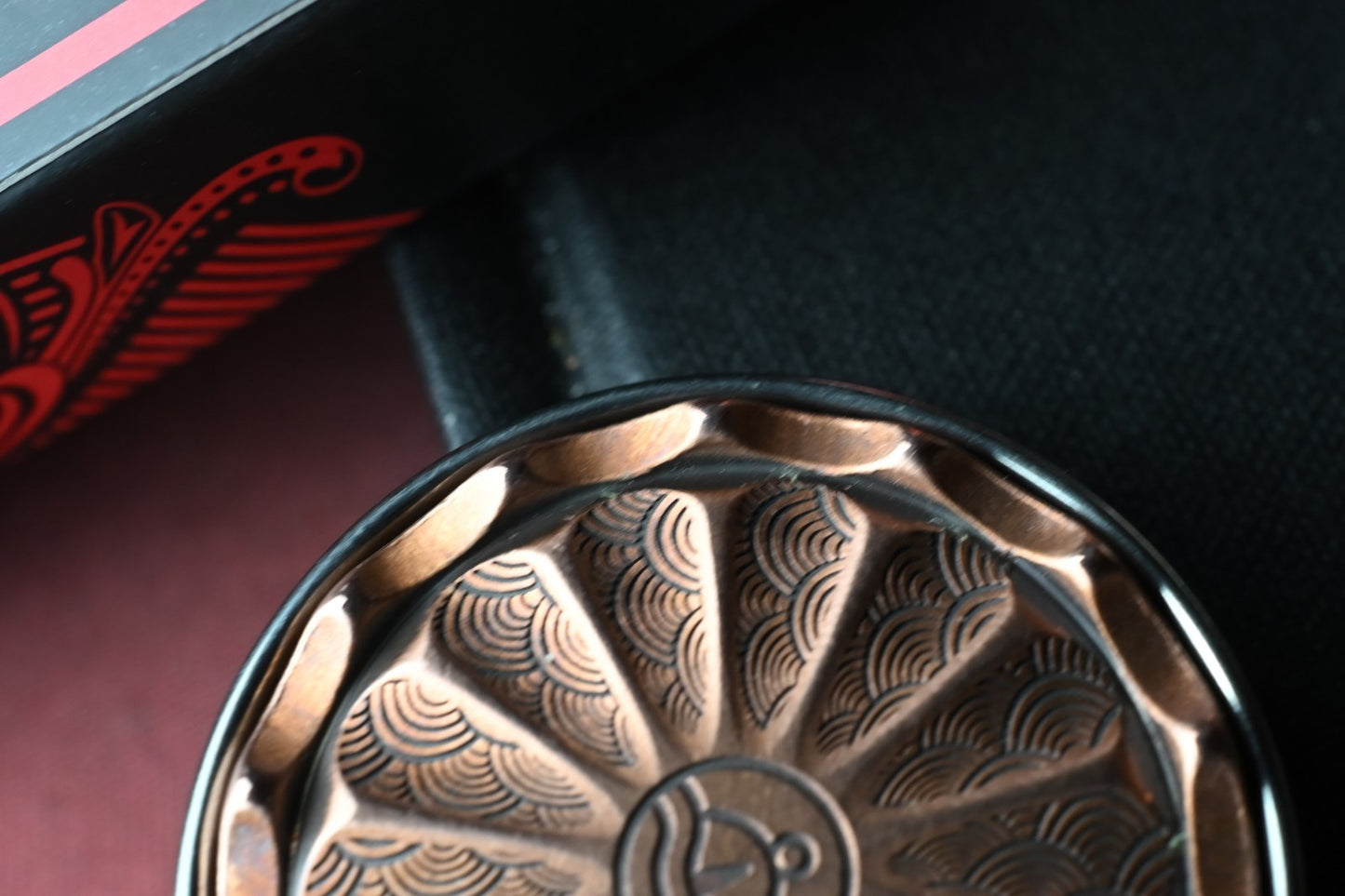 RARE Urban EDC x Umburry Mid Sized Spoke Haptic Coin - Copper & Ti (SOLD OUT)