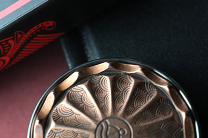 RARE Urban EDC x Umburry Mid Sized Spoke Haptic Coin - Copper & Ti (SOLD OUT)