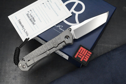 NEW Chris Reeve x Monkey Edge Umnumzaan - Glass Blasted Frag / Tanto Magnacut