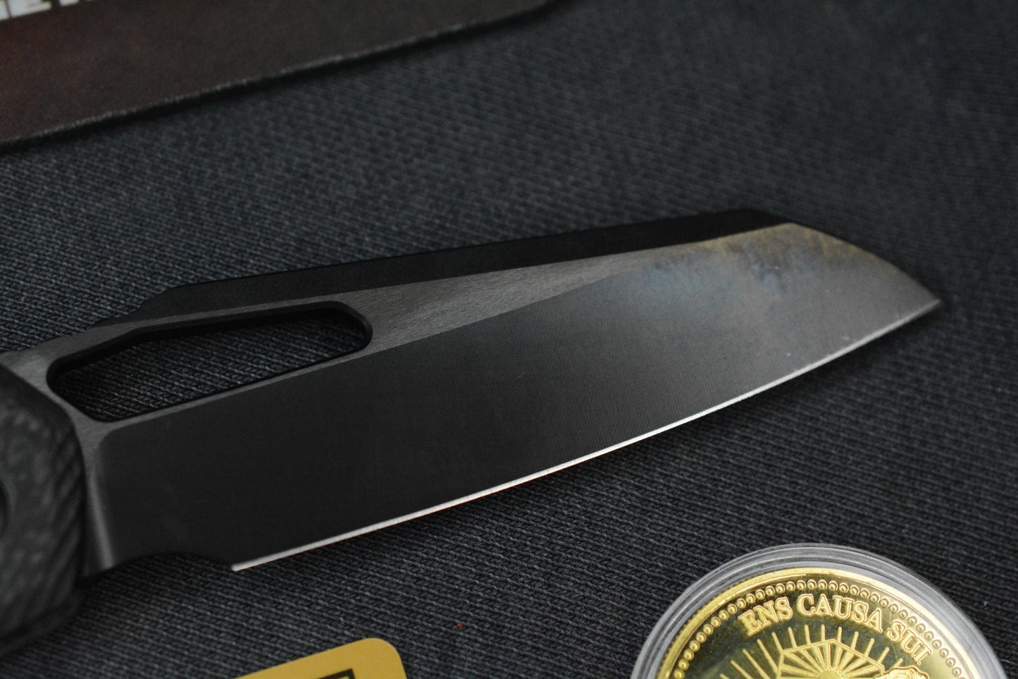 NEW Microtech MSI RAM-LOK Carbon Fiber SHADOW BlackDLC w/ John Wick Pack & Bead