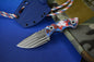 NEW Tkell DP-1 Freedom Edition Battle Worn / Flag Engraved / Flag G10 USA 250