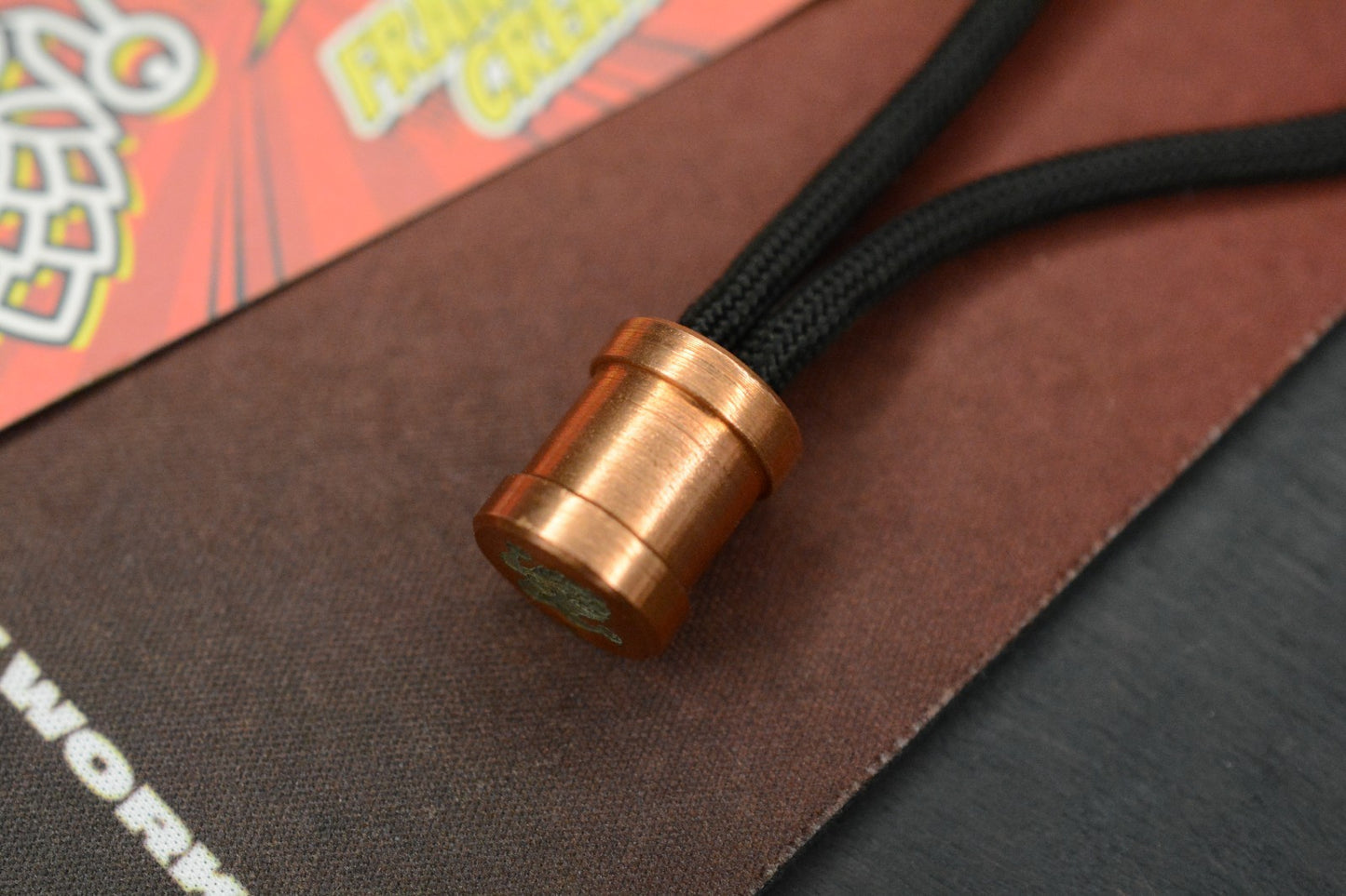 RARE Frankenworx Spool Copper 2 Piece Bead SOLD OUT Re Playge JRW