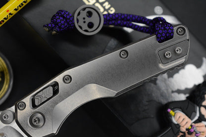 RARE Microtech MSI MINI -  Marfione Selects / Smooth Titanium w/ John Wick Pack