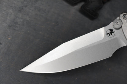 NEW Microtech Socom Elite Bar Lock Slab Side Ti Spearpoint w/ John Wick Pack