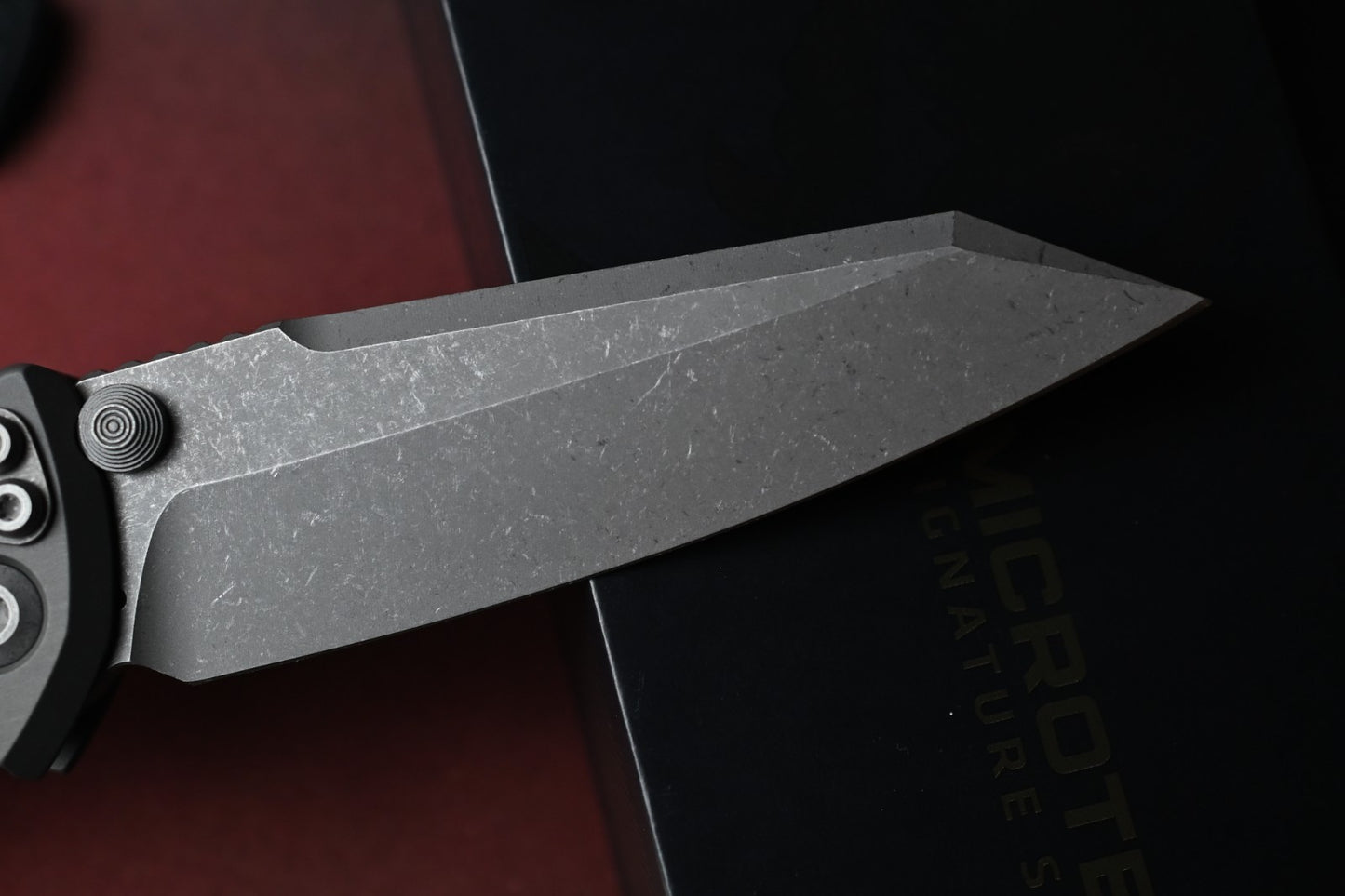 Microtech Socom Elite Warcom w/ Natural Clear Handles & Apocalyptic w/ Wick Pack