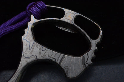 RARE Triple Aught Design Rook TOPO Ti / Bottle Opener w/ Wkrmn Skull Bead