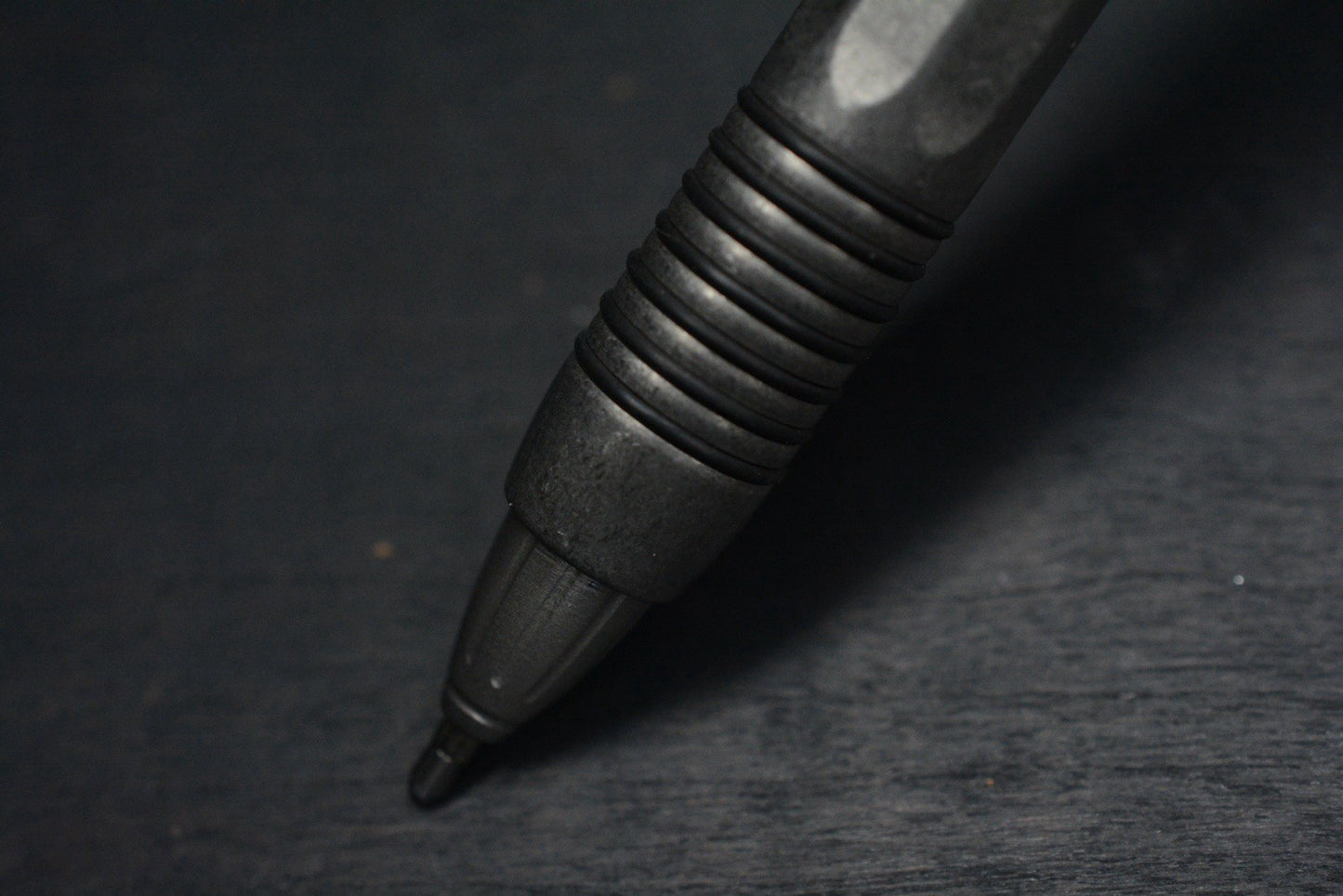 RARE Microtech Siphon II Stainless Tactical Pen Stonewashed Punisher SN055 2019