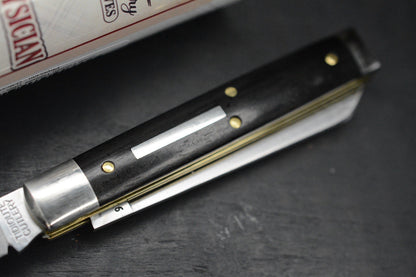 NEW Great Eastern Cutlery The New Town Physician - Gabon Ebony # 412226