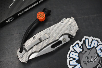 NEW Demko AD20 Full Size Textured Ti Magnacut Shark Lock USA MADE w/ Playge Bead