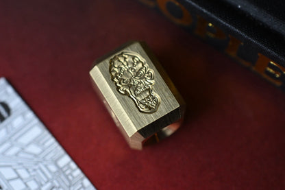 RARE Zach Wood Customs - Zombie Beveled Brass Bead Re Playge NGMCo
