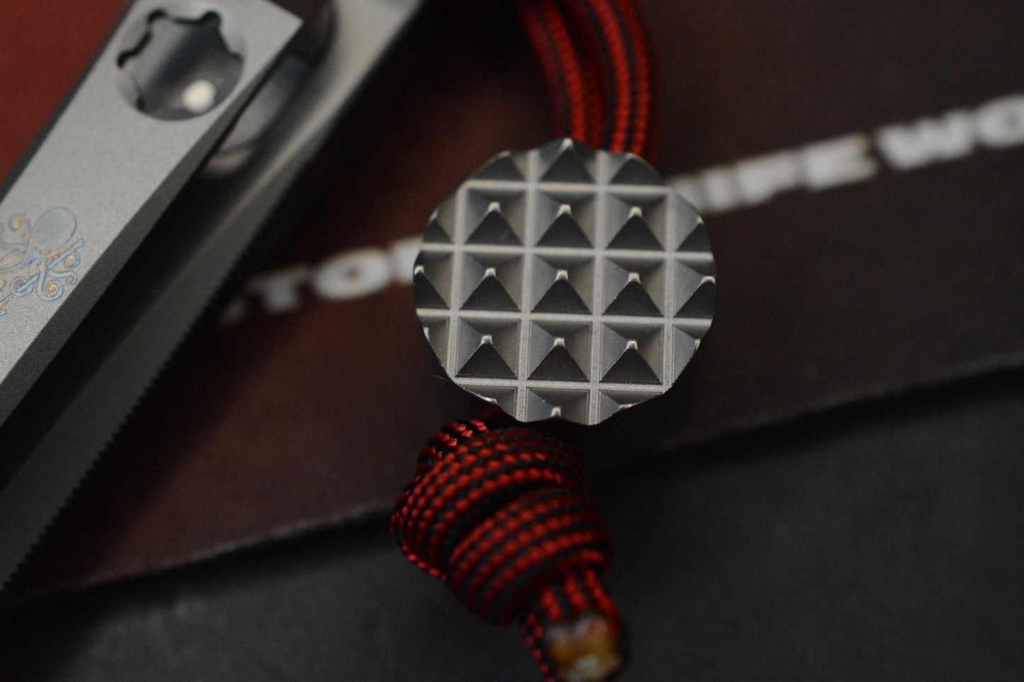 NEW Prometheus Design Werx SPD Kraken Ti Pry Bar w/ TKW Curator Bead