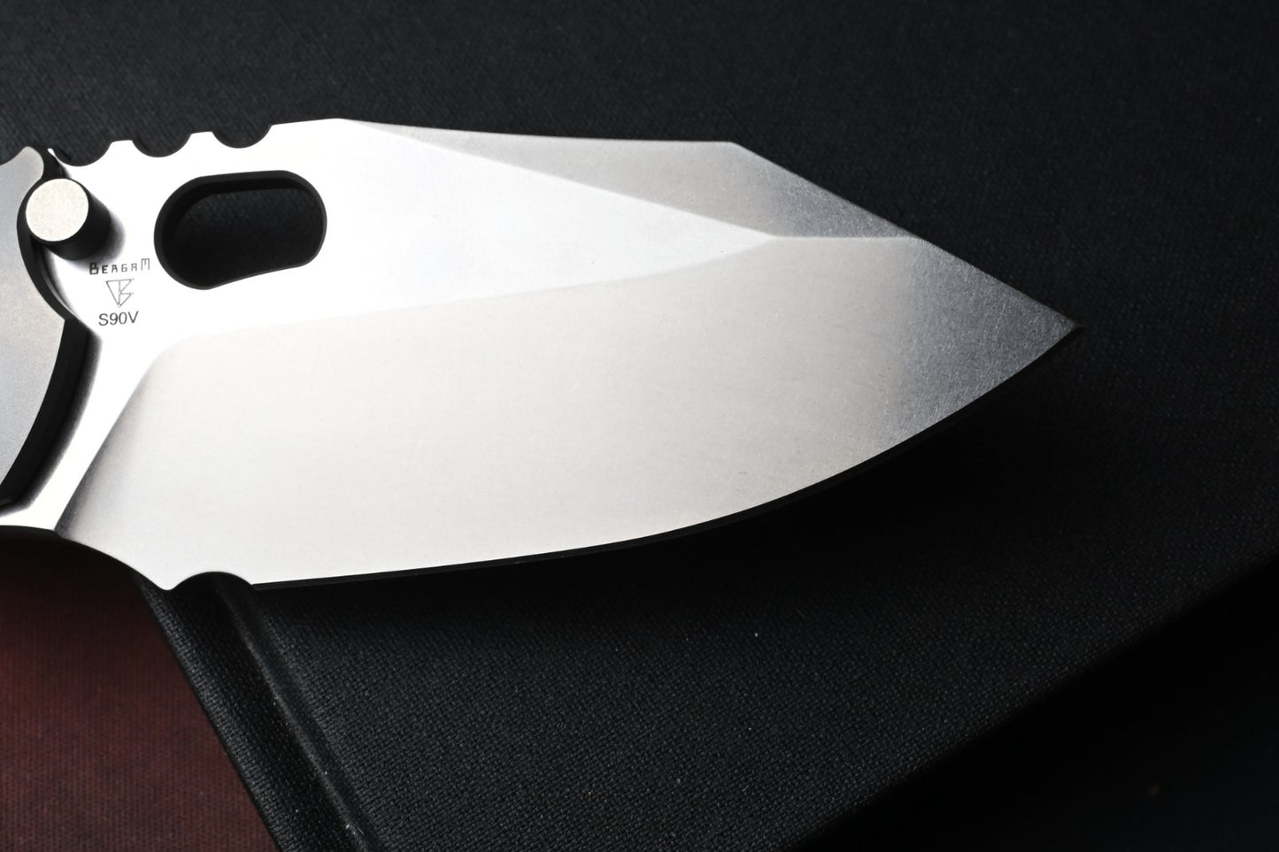 RARE Dalibor Bergam Knives DRACO - Integral Ti / Polished SW S90V w/ Hardware
