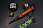 RARE Half Face Cardiac Spike Halloween SE Orange G-10 w/ Inky EDC Candy Corn Set