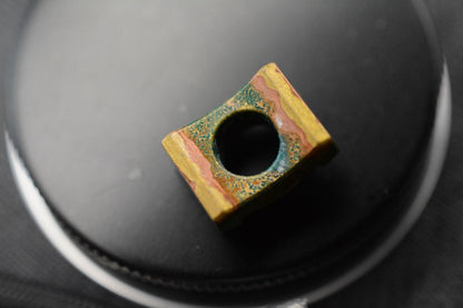 RARE WYSTE DESIGNS Crown XL - Salvaged Shipwreck Bronze Bead