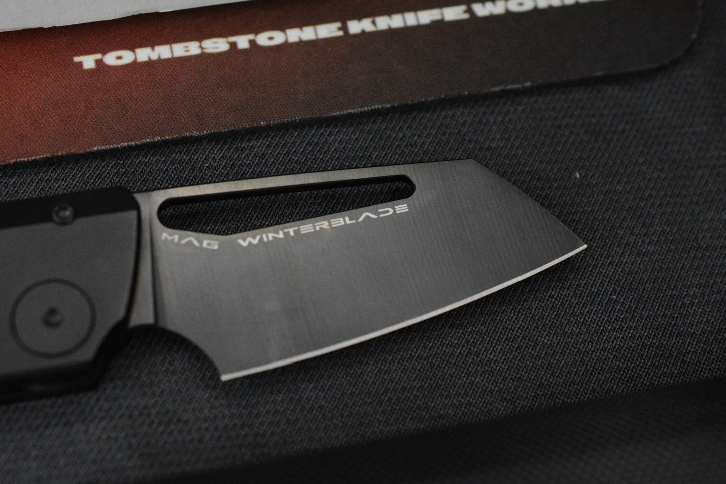 NEW Winterblade Factor B4 Black PVD Ti / Black DLC Magnacut & Accents