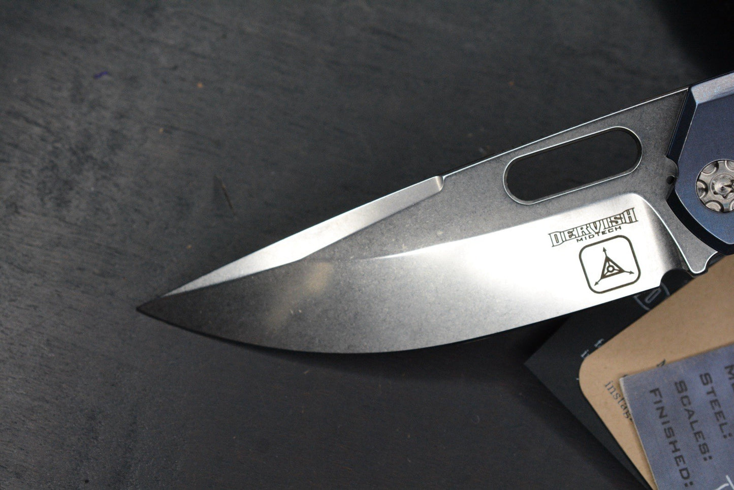 RARE Dervish x Triple Aught Navajo Triple Fuller Blue Ano - Magnacut w/ CMW Bead