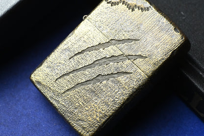 RARE CUSTOM ZIPPO x Marvels Wolverine - Brass Lighter