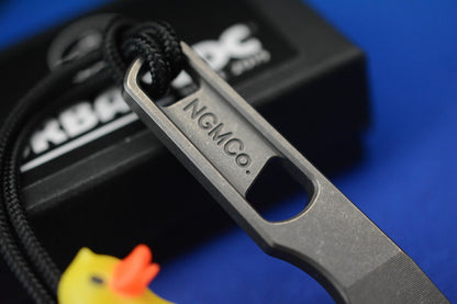 NEW Nice Guy Machine Co Maggie Sleeper Keychain Killer w/ Urban EDC Duck Bead