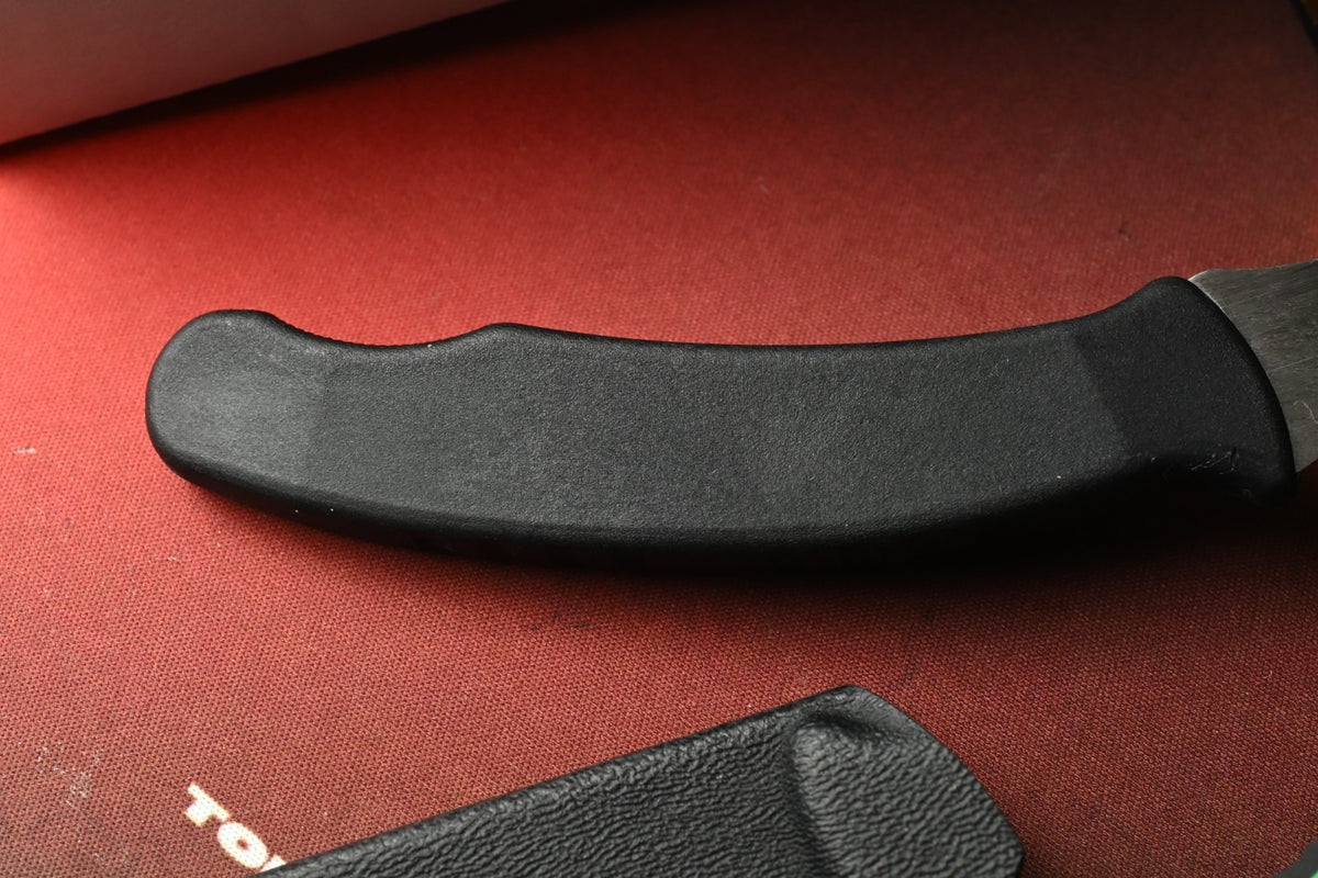 RARE Ed’s Manifesto & Kopis Designs Sneakreaper Elvia Field Knife Black /Polish