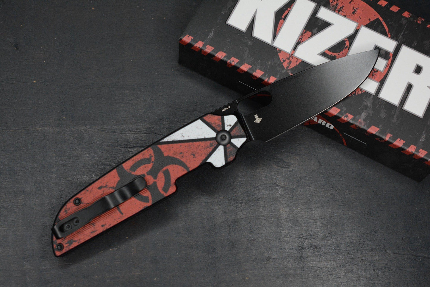 NEW Kizer EXC Varatas - Resident Evil Gaming Series Nitro-V Frame Lock