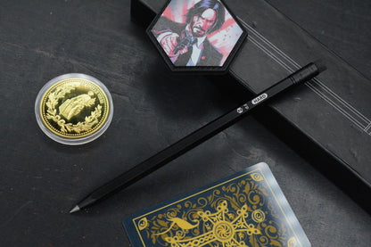 CUSTOM John Wick Ti #2 Pencil/ Spike - Graphite Tip Glass Breaker w/ Wick Pack