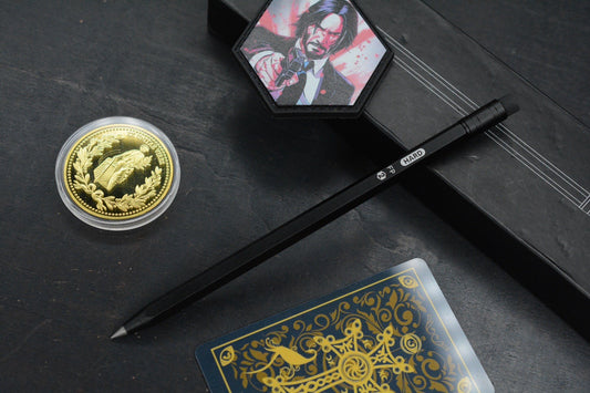 CUSTOM John Wick Ti #2 Pencil/ Spike - Graphite Tip Glass Breaker w/ Wick Pack