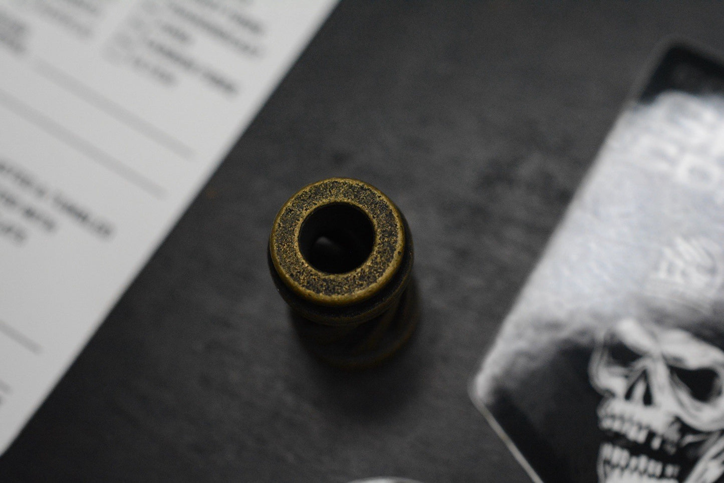 NEW Griffin Combat Concealed Micro V5 Aged Brass Re Playge Microtech