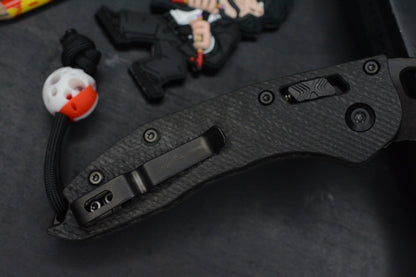 NEW Microtech Stitch-Ram-Lok Carbon Fiber Black DLC w/ Playge Skall & Wick Pack