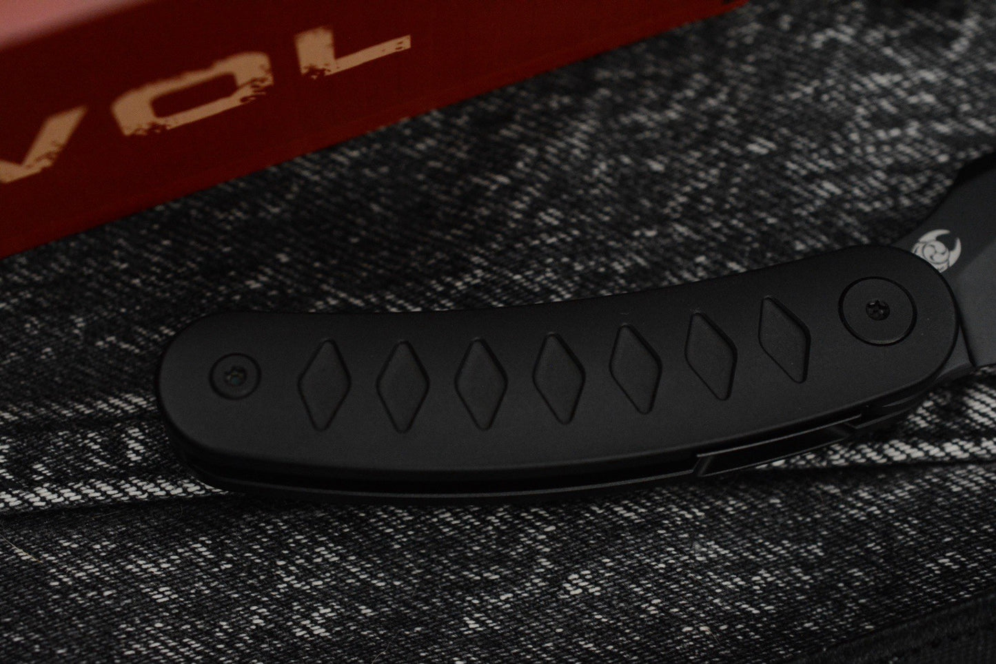 NEW Sneak Reaper Ed’s Manifesto x Cavol - Elvia Flipper M390 w/ Black Ti Handle