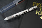 RARE Custom Fellhoelter TiBolt Pen - 5.5” Ti Engraved Stormtrooper White/ Red