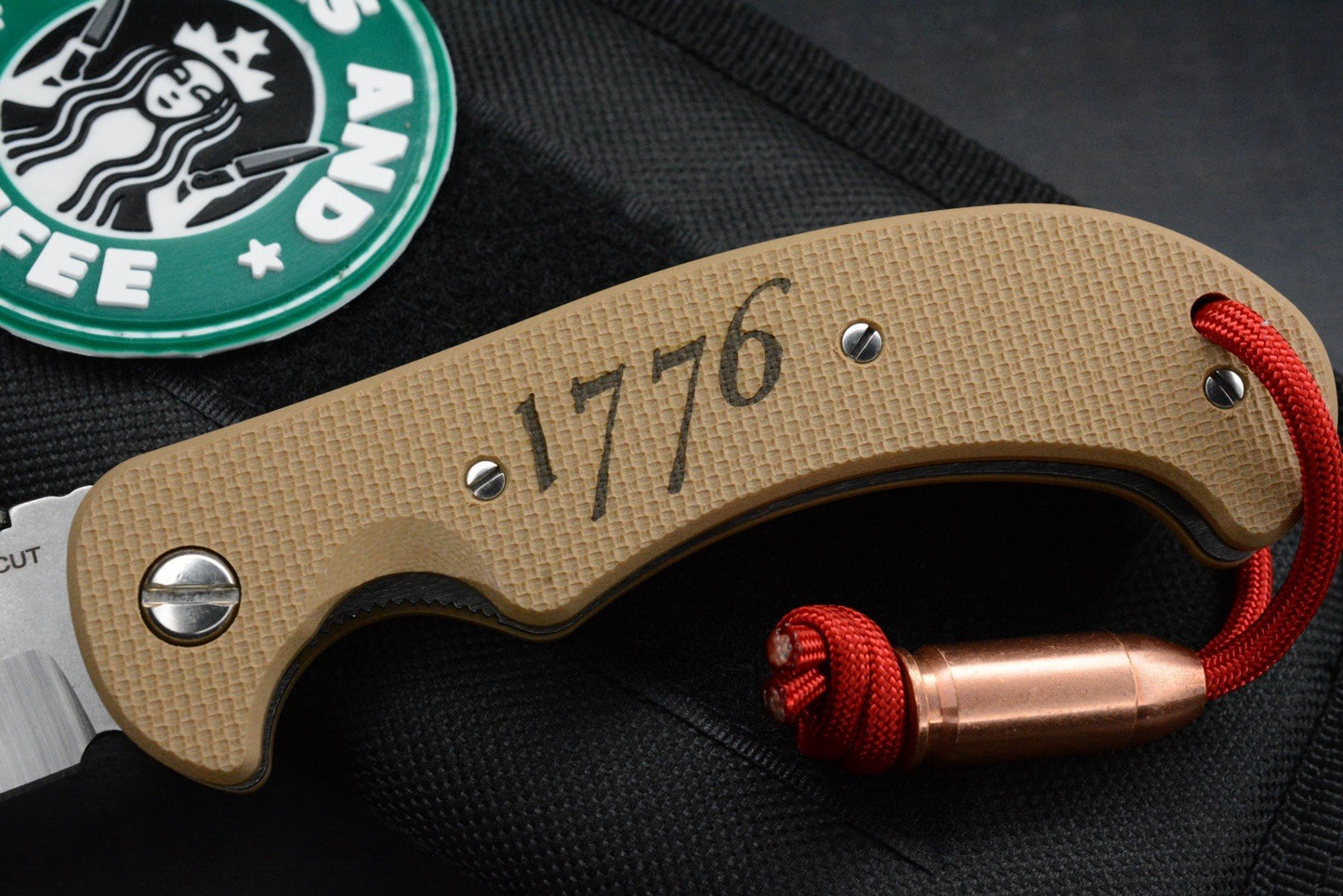 RARE Emerson “Collector Series” 1776 3.7” V Grind Magnacut / G10 w/ EXTRAS