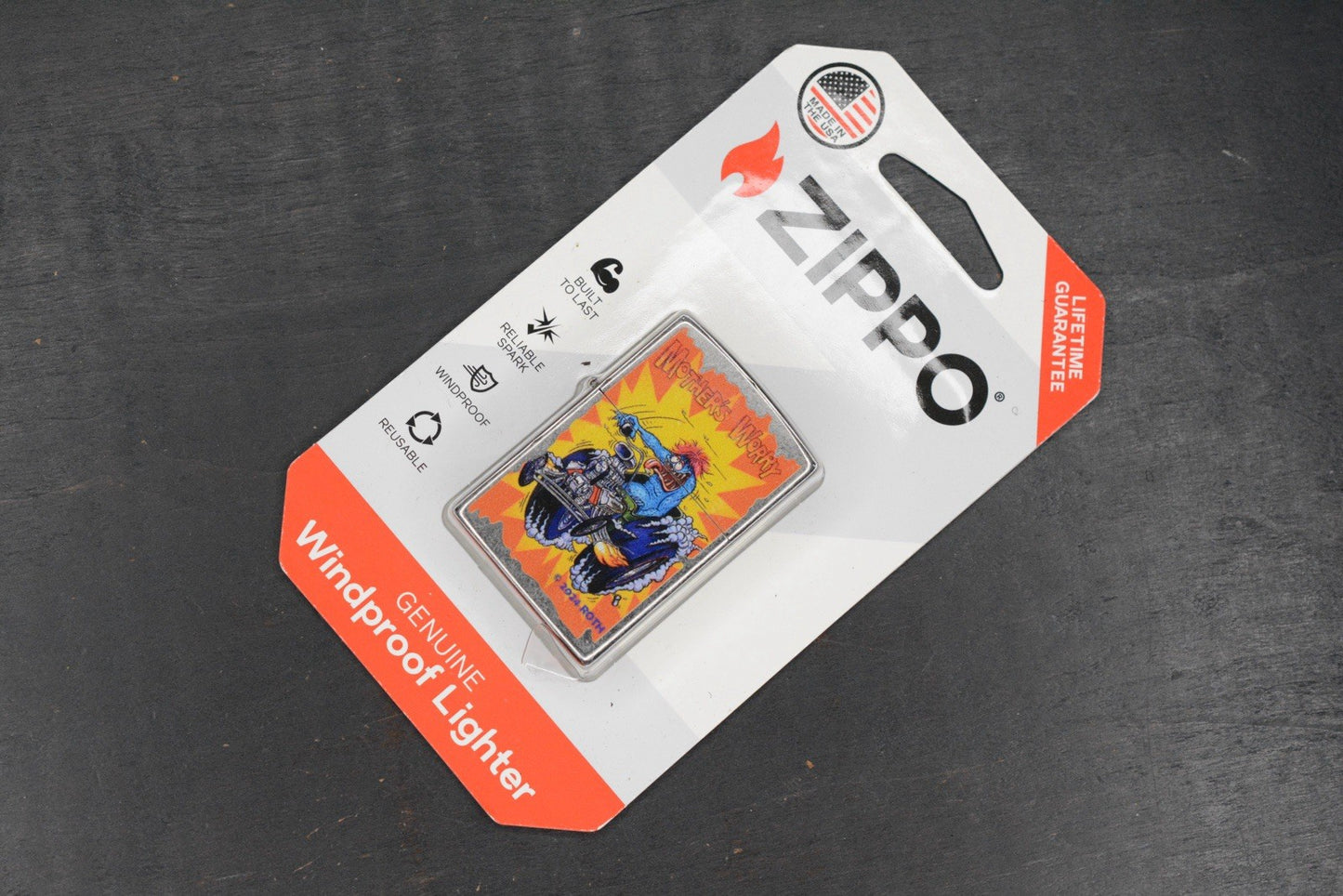 NEW Zippo x Rat Fink Ed Roth Mothers Worry 2025 Lighter