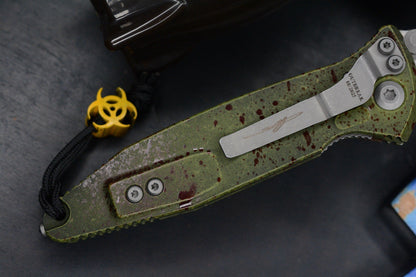 NEW Microtech SOCOM Elite T/E Full Serr Outbreak w/ Fallout Patch Pack & Bead
