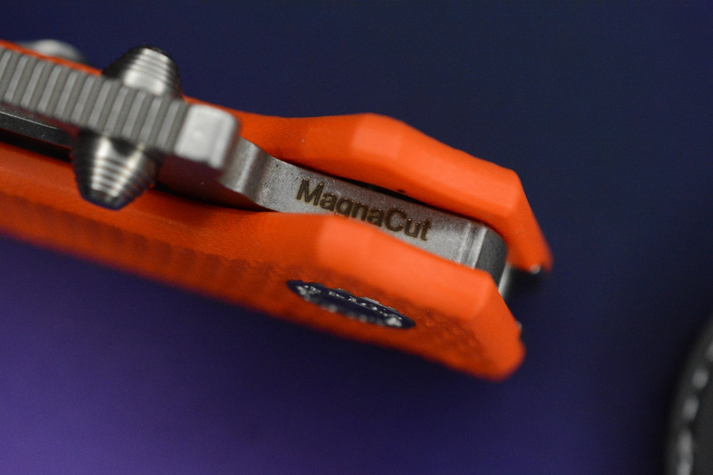 NEW Demko MGAD20 Compact Batwing - Orange G10 / Stonewash Magnacut SN 291