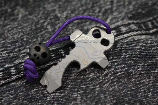 NEW Triple Aught Design Skeleton Key V4 TAD TOPO Design G5 Titanium Pry Bar